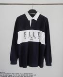  08.15.23 - VTG LONGSLEEVE POLO SHIRT - ELLE HOMME PARIS 