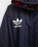  03.10.24 - VTG WINDBREAKER SHERPA LINED COAT JACKET - ADIDAS 90s by DESCENTE 