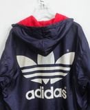  03.10.24 - VTG WINDBREAKER SHERPA LINED COAT JACKET - ADIDAS 90s by DESCENTE 