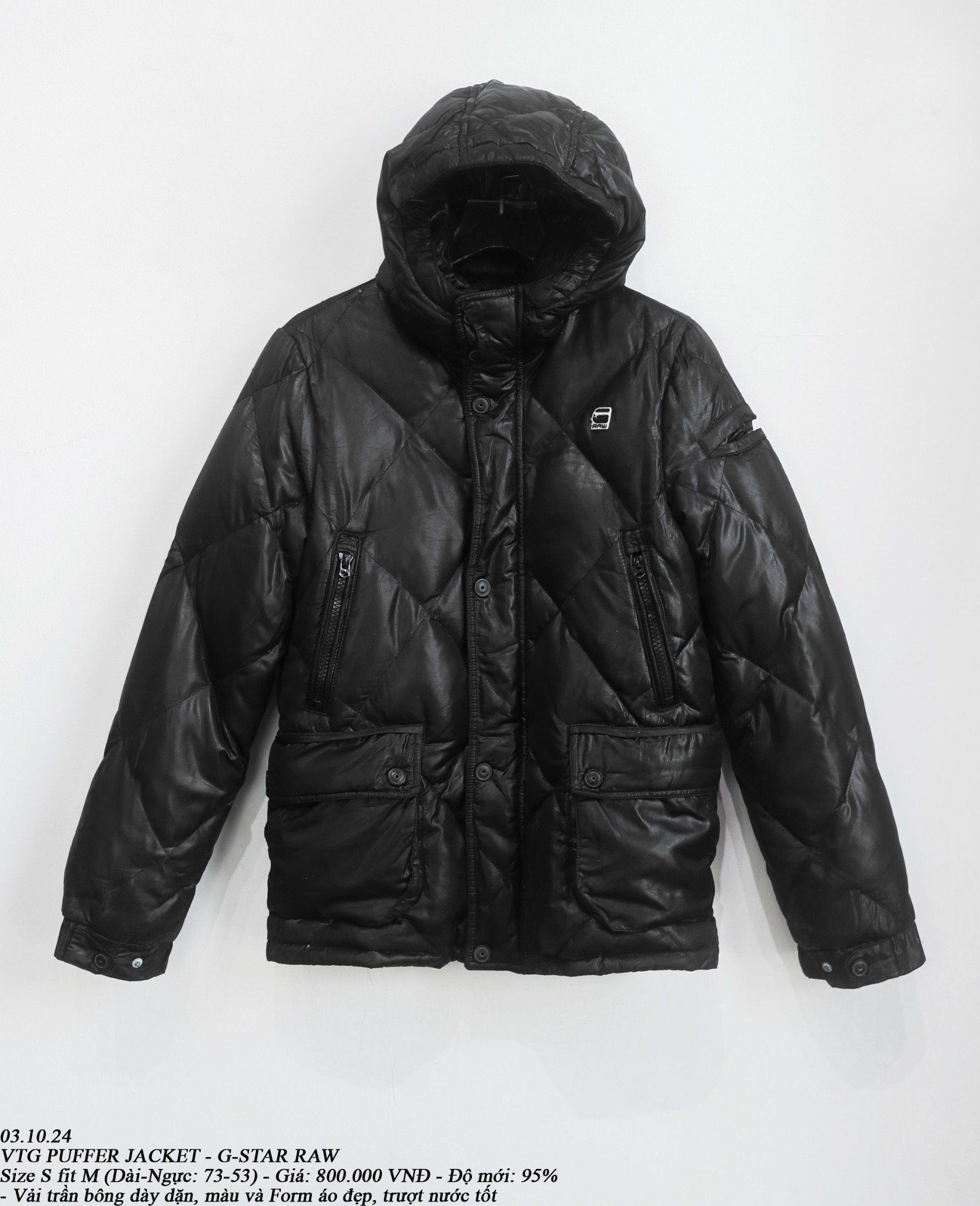  03.10.24 - VTG PUFFER JACKET - G-STAR RAW 