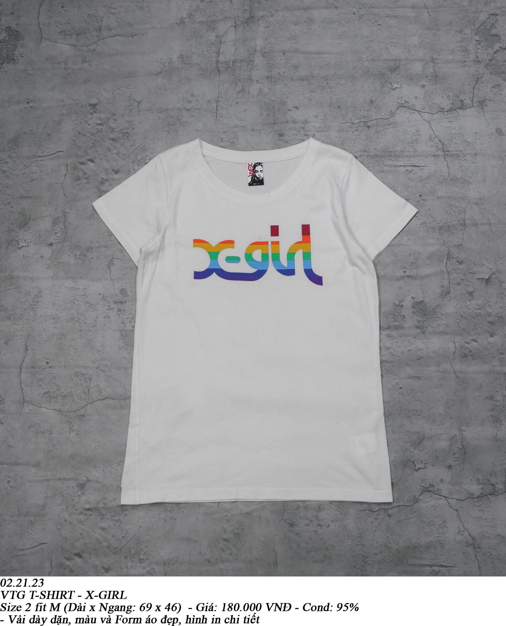  02.21.23 - VTG T-SHIRT - X-GIRL 