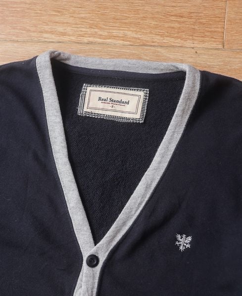  05.17.24 - VTG TERRY CARDIGAN JACKET - REAL STANDARD 