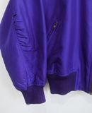  03.03.24 - VTG SATIN BASEBALL JACKET -DONNA UNO 90s 