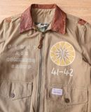  05.19.24 - VTG MILITARY BLOUSON JACKET - RED BIG PROJECT 