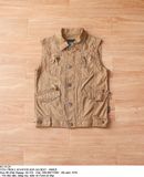  05.19.24 - VTG TWILL SLEEVELESS JACKET - SMEX 