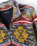  11.13.22 - VTG KNIT BLOUSON JACKET - ZARA MAN 