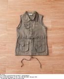  05.19.24 - VTG TWILL SLEEVELESS JACKET - DANCHINAL 