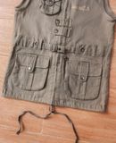  05.19.24 - VTG TWILL SLEEVELESS JACKET - DANCHINAL 