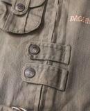  05.19.24 - VTG TWILL SLEEVELESS JACKET - DANCHINAL 