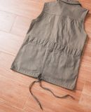  05.19.24 - VTG TWILL SLEEVELESS JACKET - DANCHINAL 