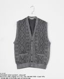  11.13.22 - VTG KNIT VEST JACKET - ZEALZIP 
