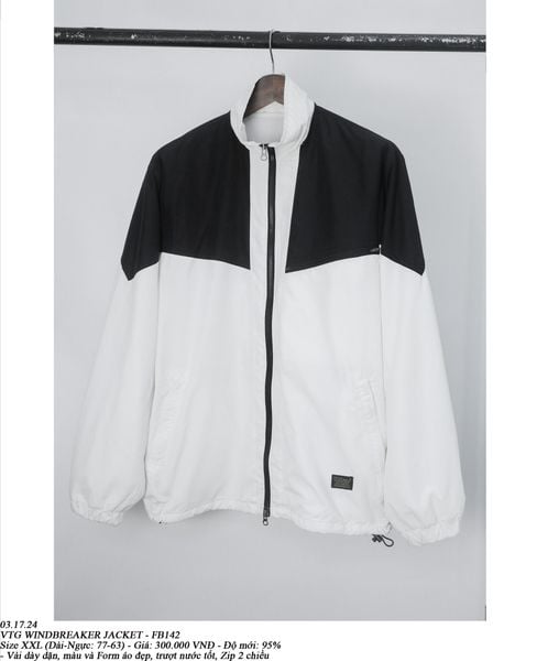  03.17.24 - VTG WINDBREAKER JACKET - FB142 