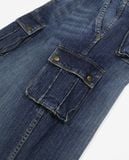  02.22.23 - VTG DENIM CARGO PANTS 