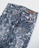  02.22.23 - VTG AOP DENIM PANTS - OAHU NORTHSHORE 