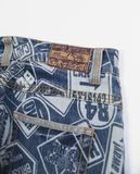  02.22.23 - VTG AOP DENIM PANTS - OAHU NORTHSHORE 