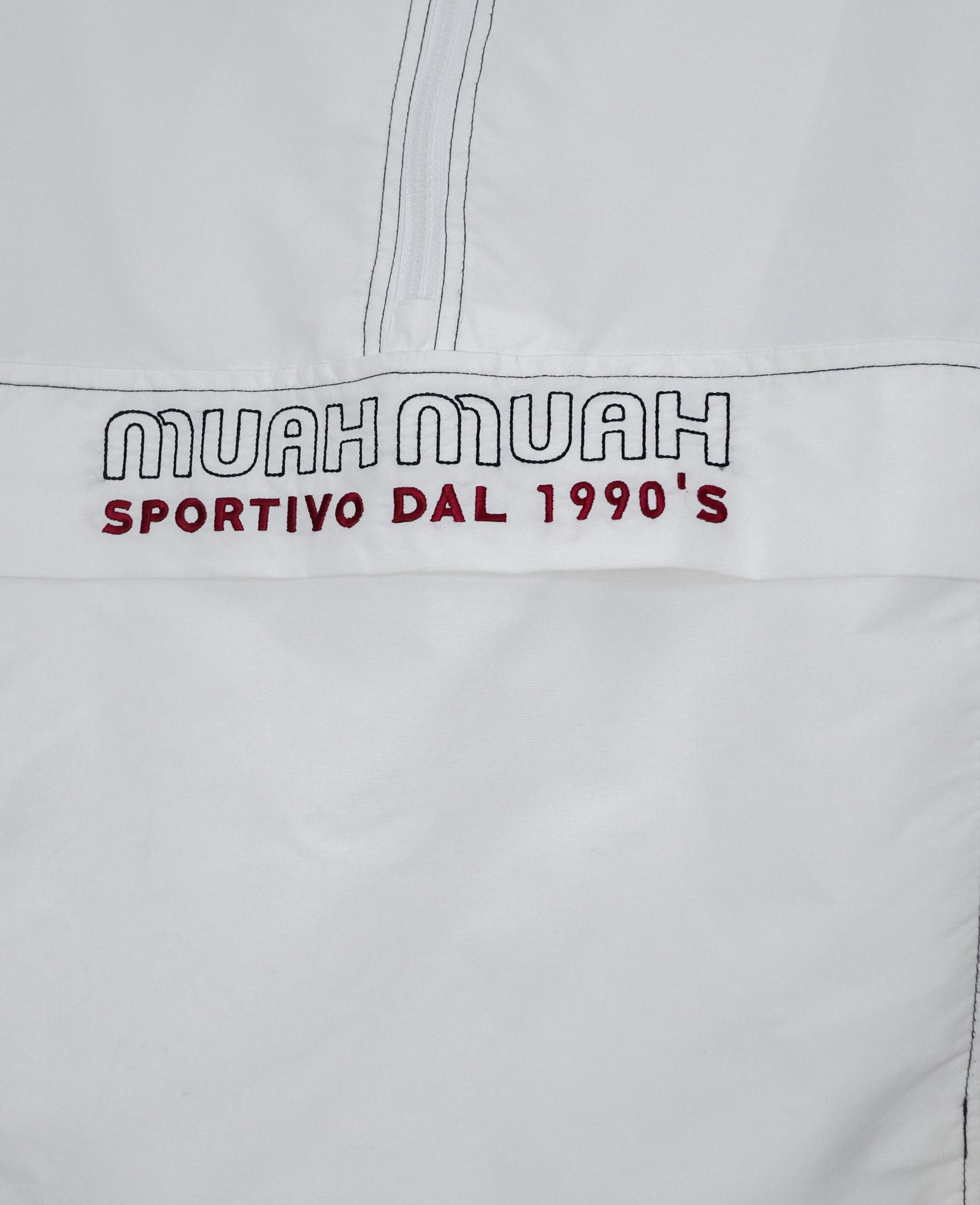  03.17.24 - VTG QUARTER ZIP WINDBREAKER JACKET - MUAH MUAH 