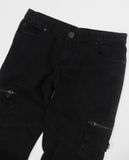  02.22.23 - VTG DENIM CARGO PANTS - C.E.C.R 