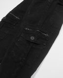  02.22.23 - VTG DENIM CARGO PANTS - C.E.C.R 
