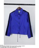  03.24.24 - VTG CROPPED WINDBREAKER COACH JACKET - BEAR'S CADEAU 