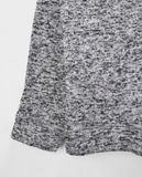  11.17.22 - VTG KNIT FLEECE PULLOVER HOODIE - HARVEY BALL SMILEY FACE 