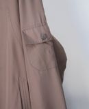  03.24.24 - VTG WINDBREAKER PULLOVER SHIRT JACKET - CROCODILE 
