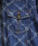  11.12.23 - VTG CROPPED DENIM JACKET - MLB 