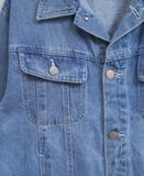  11.12.23 - VTG CROPPED DENIM JACKET - POPPINS BY DISNEY 