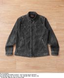  05.23.24 - VTG DENIM ZIP SHIRT JACKET - NET YOUNG MAN TRENDY 