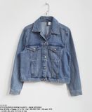  11.12.23 - VTG CROPPED DENIM JACKET - H&M DENIM 