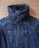  05.23.24 - VTG DENIM BOMBER JACKET - CHIP CLIP 