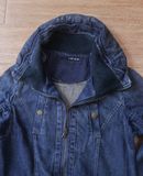  05.23.24 - VTG DENIM BOMBER JACKET - CHIP CLIP 
