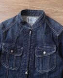  05.23.24 - VTG CROPPED DENIM JACKET - LADY LEE RIDERS x NATURAL BEAUTY BASIC 