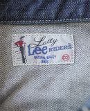  05.23.24 - VTG CROPPED DENIM JACKET - LADY LEE RIDERS x NATURAL BEAUTY BASIC 