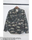  05.09.23 - VTG DENIM MILITARY BUTTON UP SHIRT - FOREVER 21 