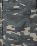  05.09.23 - VTG DENIM MILITARY BUTTON UP SHIRT - FOREVER 21 