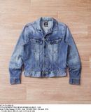  05.24.24 - VTG CROPPED TRUCKER DENIM JACKET - LEE 