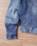  05.24.24 - VTG CROPPED TRUCKER DENIM JACKET - LEE 