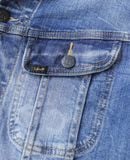  05.24.24 - VTG CROPPED TRUCKER DENIM JACKET - LEE 