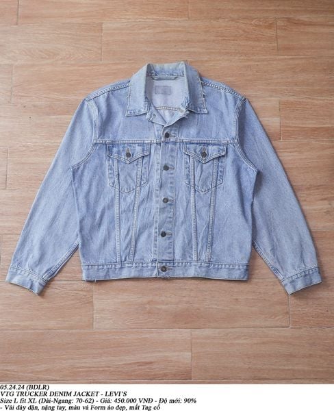  05.24.24 - VTG TRUCKER DENIM JACKET - LEVI'S 