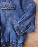  05.24.24 - VTG HEAVY BLOUSON DENIM JACKET - LIGHTMAN 