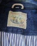  05.24.24 - VTG HEAVY BLOUSON DENIM JACKET - LIGHTMAN 