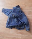  05.24.24 - VTG HEAVY BLOUSON DENIM JACKET - LIGHTMAN 
