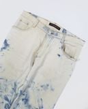  02.22.23 - VTG BLEACH DENIM PANTS - THE REVOLT JEANS BY QUIKLY 