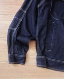  05.19.24 - VTG DENIM BLOUSON WORK JACKET - EVENRIVER 