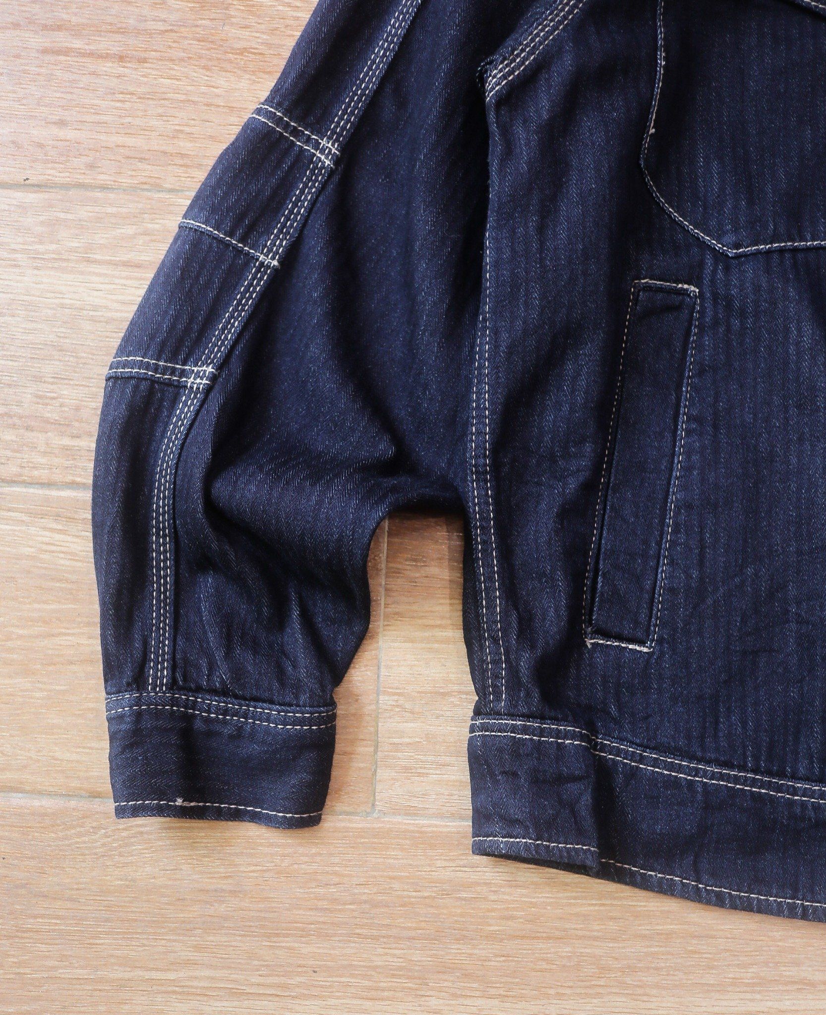 05.19.24 - VTG DENIM BLOUSON WORK JACKET - EVENRIVER 
