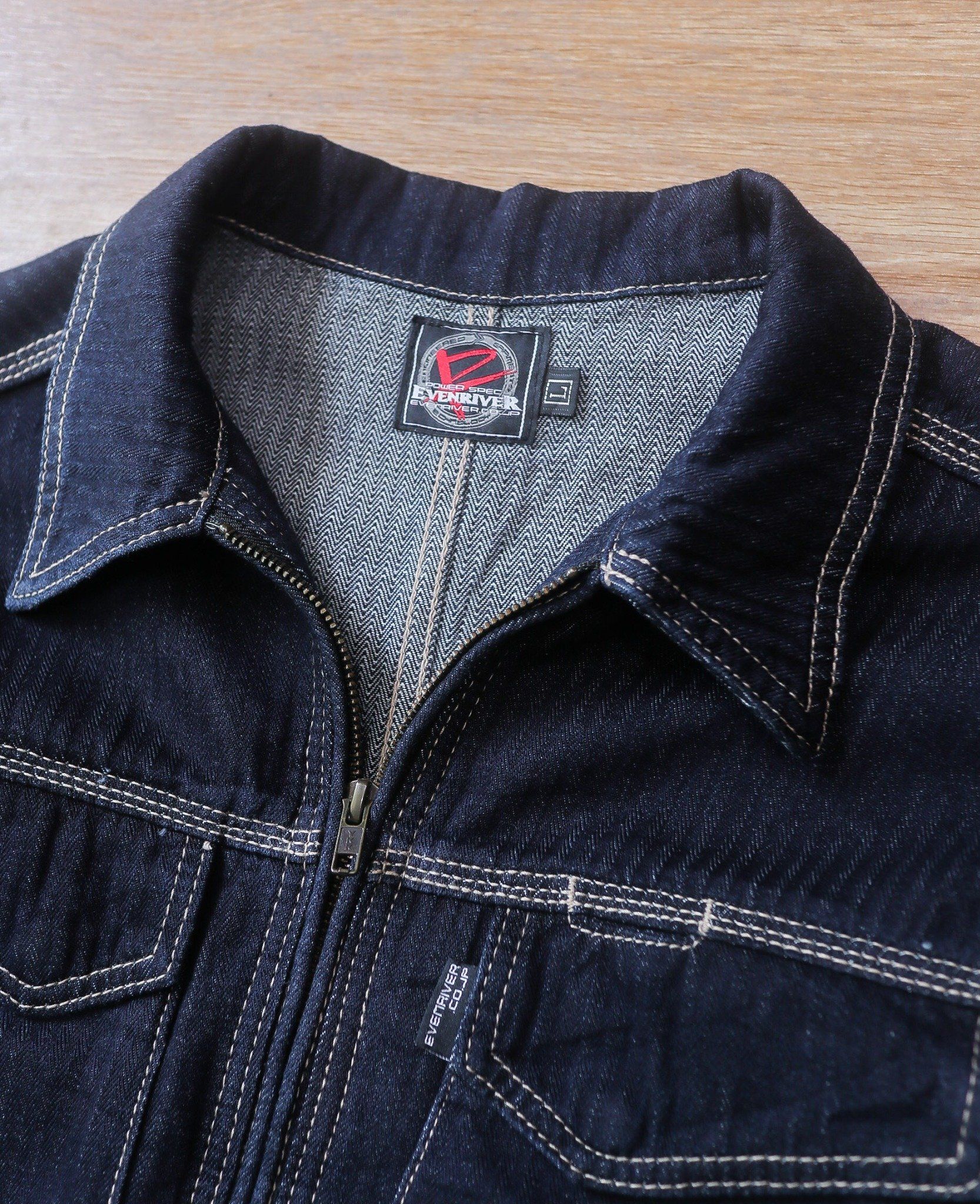  05.19.24 - VTG DENIM BLOUSON WORK JACKET - EVENRIVER 