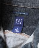  05.26.24 - VTG CROPPED DENIM TRUCKER JACKET - GAP 