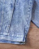  05.26.24 - VTG CROPPED DENIM TRUCKER JACKET 90s 