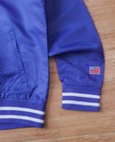  05.26.24 - VTG SATIN BASEBALL JACKET - TIMELY WARNING 