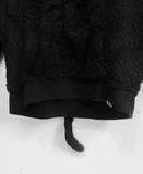  11.23.23 - VTG FAUX FUR PULLOVER  HOODIE - DIG DEEP 